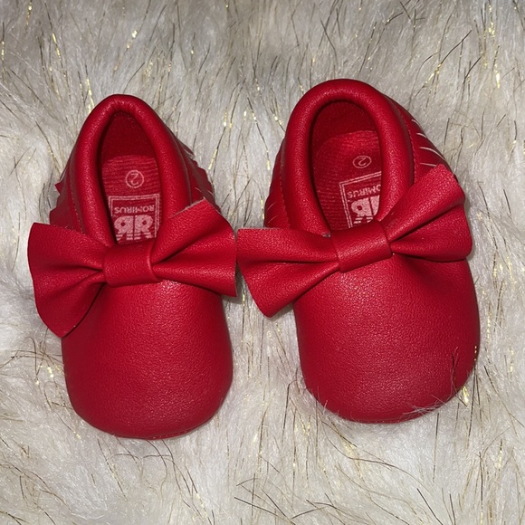 Romirus | size 2 | Red bohemian flats - Picture 4 of 5